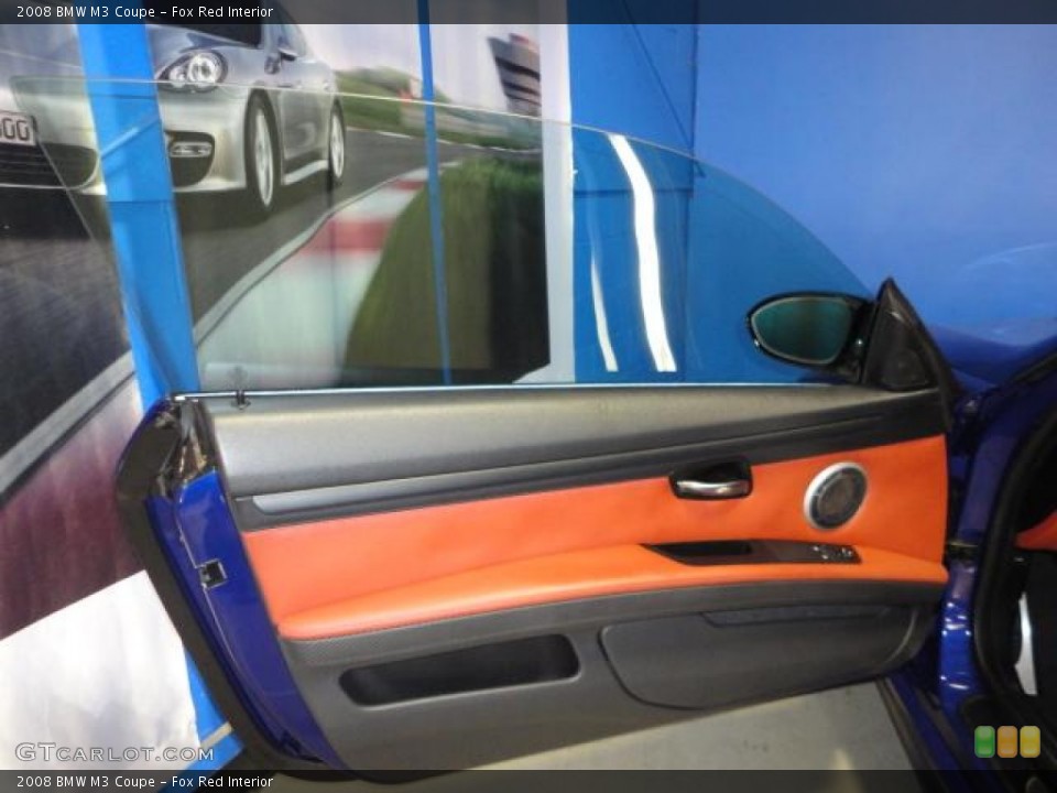 Fox Red Interior Door Panel for the 2008 BMW M3 Coupe #68744800