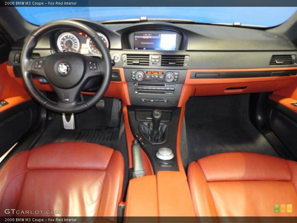 Fox Red Interior Dashboard for the 2008 BMW M3 Coupe #68744826