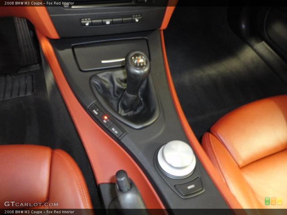 Fox Red Interior Transmission for the 2008 BMW M3 Coupe #68744858