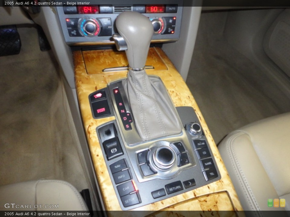 Beige Interior Transmission for the 2005 Audi A6 4.2 quattro Sedan #68746780