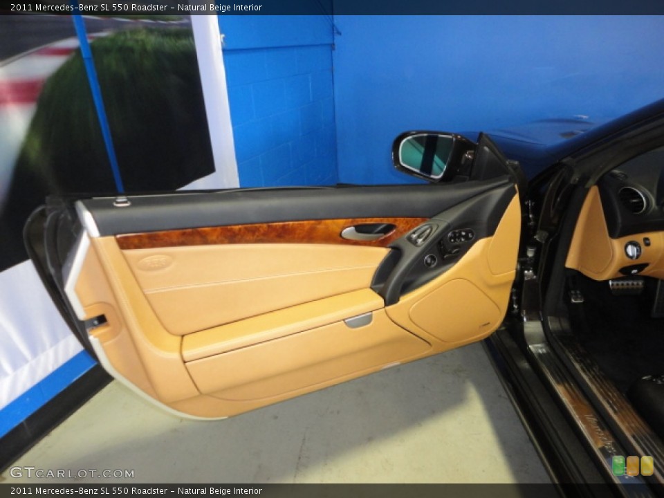 Natural Beige Interior Door Panel for the 2011 Mercedes-Benz SL 550 Roadster #68747368