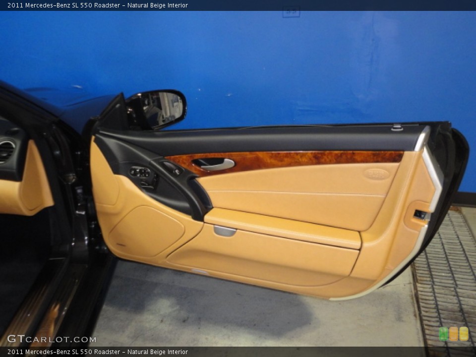 Natural Beige Interior Door Panel for the 2011 Mercedes-Benz SL 550 Roadster #68747485