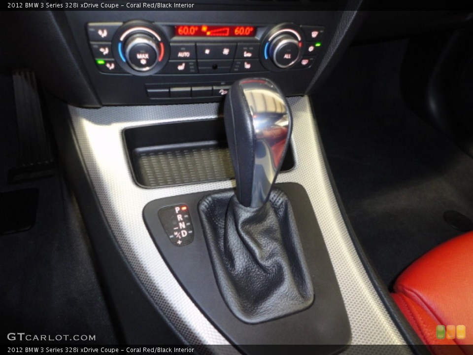 Coral Red/Black Interior Transmission for the 2012 BMW 3 Series 328i xDrive Coupe #68747740