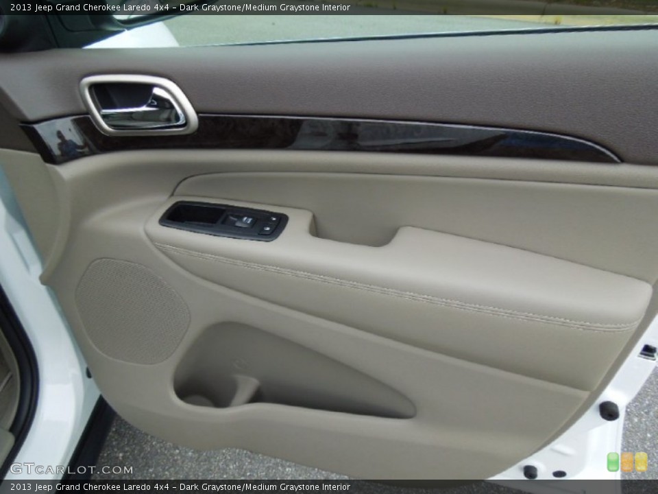 Dark Graystone/Medium Graystone Interior Door Panel for the 2013 Jeep Grand Cherokee Laredo 4x4 #68747998