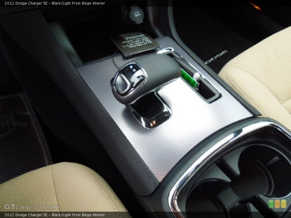 Black/Light Frost Beige Interior Transmission for the 2012 Dodge Charger SE #68749117