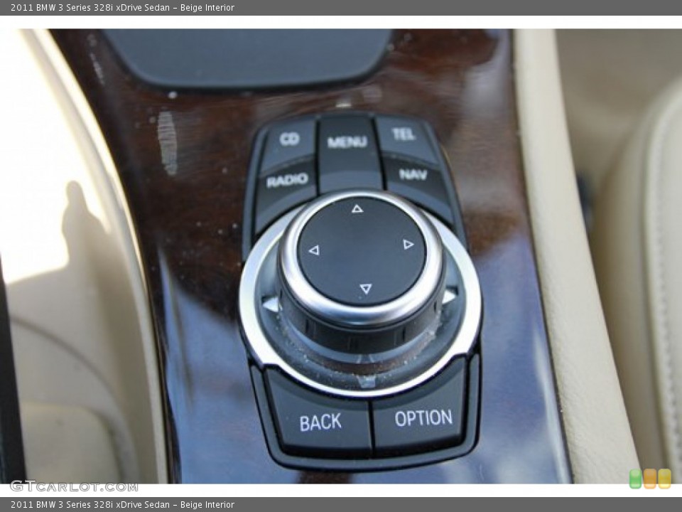 Beige Interior Controls for the 2011 BMW 3 Series 328i xDrive Sedan #68749231