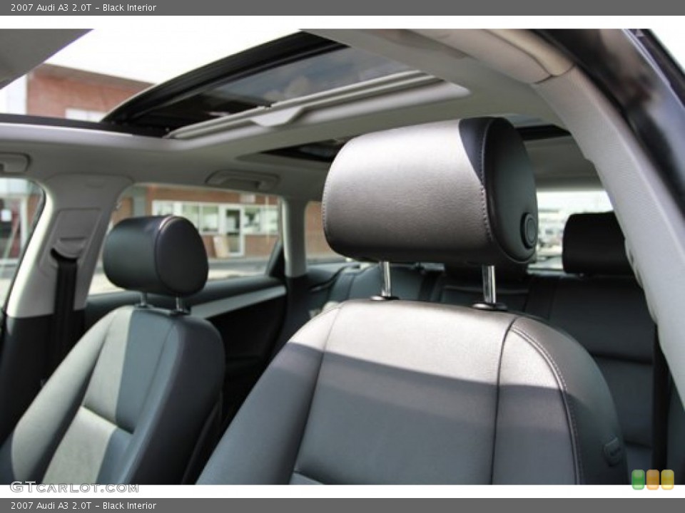 Black Interior Sunroof for the 2007 Audi A3 2.0T #68750425