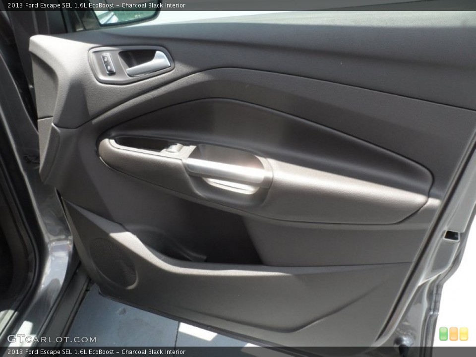 Charcoal Black Interior Door Panel for the 2013 Ford Escape SEL 1.6L EcoBoost #68751949