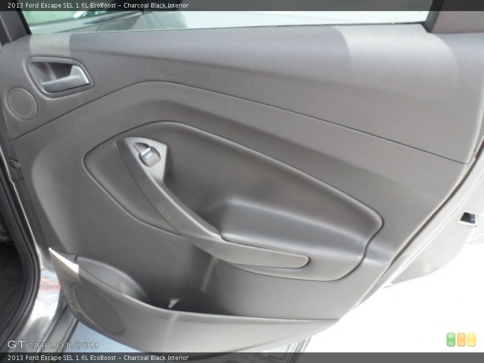 Charcoal Black Interior Door Panel for the 2013 Ford Escape SEL 1.6L EcoBoost #68751976
