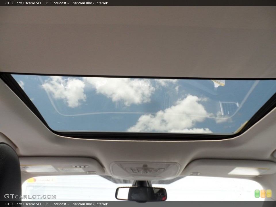 Charcoal Black Interior Sunroof for the 2013 Ford Escape SEL 1.6L EcoBoost #68752039