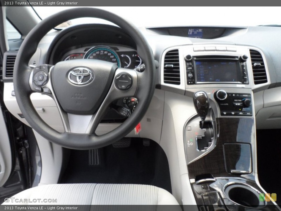 Light Gray Interior Dashboard for the 2013 Toyota Venza LE #68752324