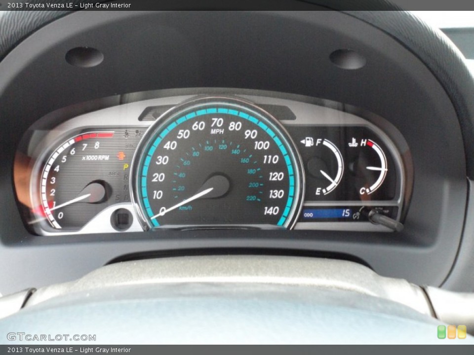 Light Gray Interior Gauges for the 2013 Toyota Venza LE #68752381