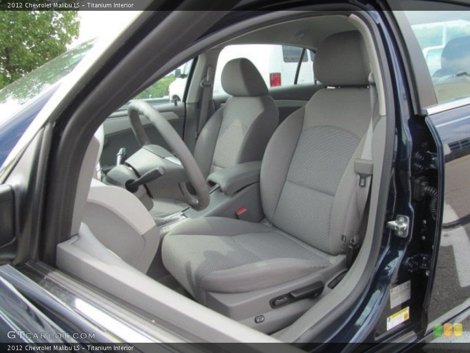 Titanium Interior Front Seat for the 2012 Chevrolet Malibu LS #68756245