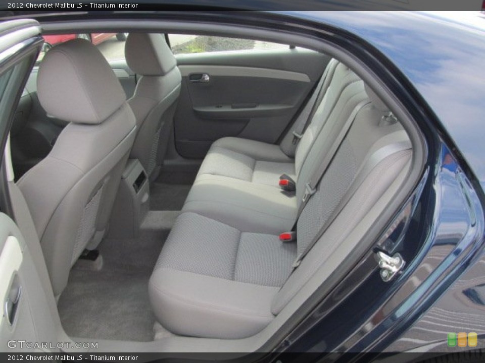 Titanium Interior Rear Seat for the 2012 Chevrolet Malibu LS #68756254