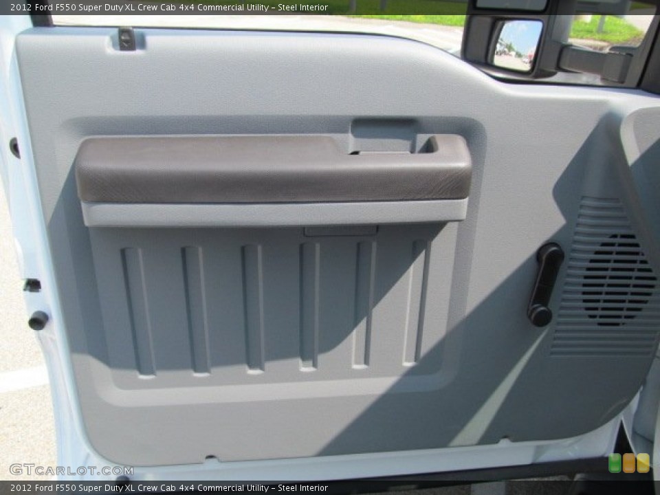 Steel Interior Door Panel for the 2012 Ford F550 Super Duty XL Crew Cab 4x4 Commercial Utility #68756974