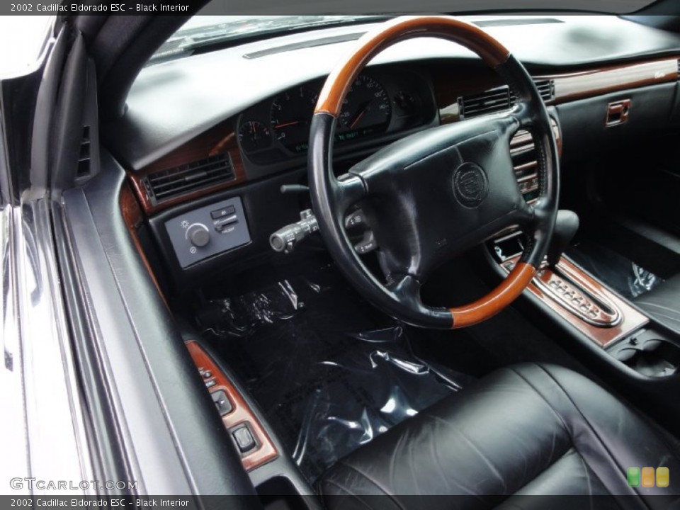 Black Interior Steering Wheel for the 2002 Cadillac Eldorado ESC #68758975