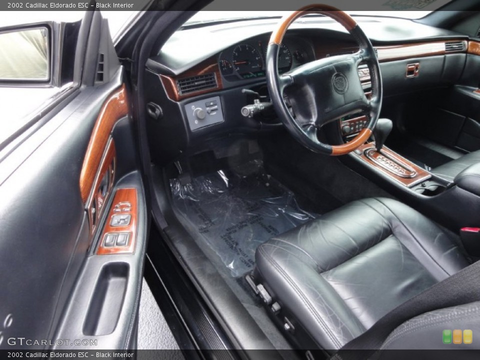 Black 2002 Cadillac Eldorado Interiors