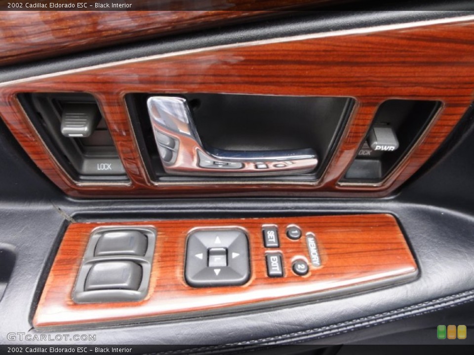 Black Interior Controls for the 2002 Cadillac Eldorado ESC #68759002