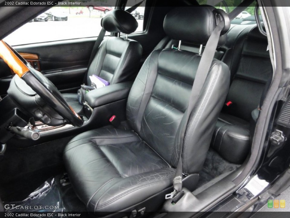 Black Interior Front Seat for the 2002 Cadillac Eldorado ESC #68759021