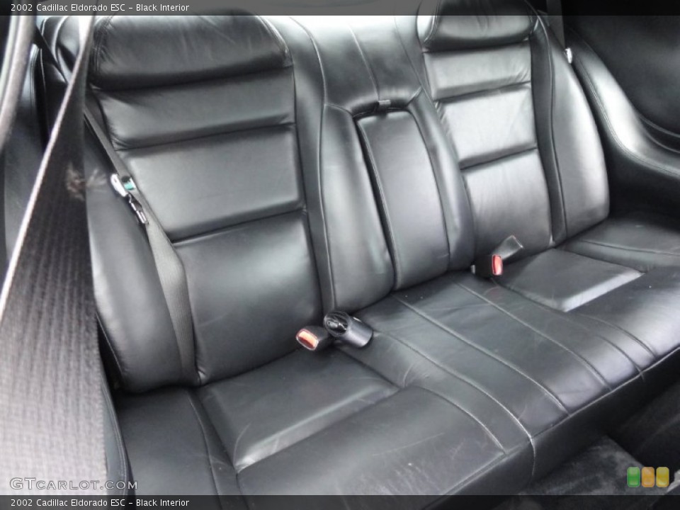Black Interior Rear Seat for the 2002 Cadillac Eldorado ESC #68759059