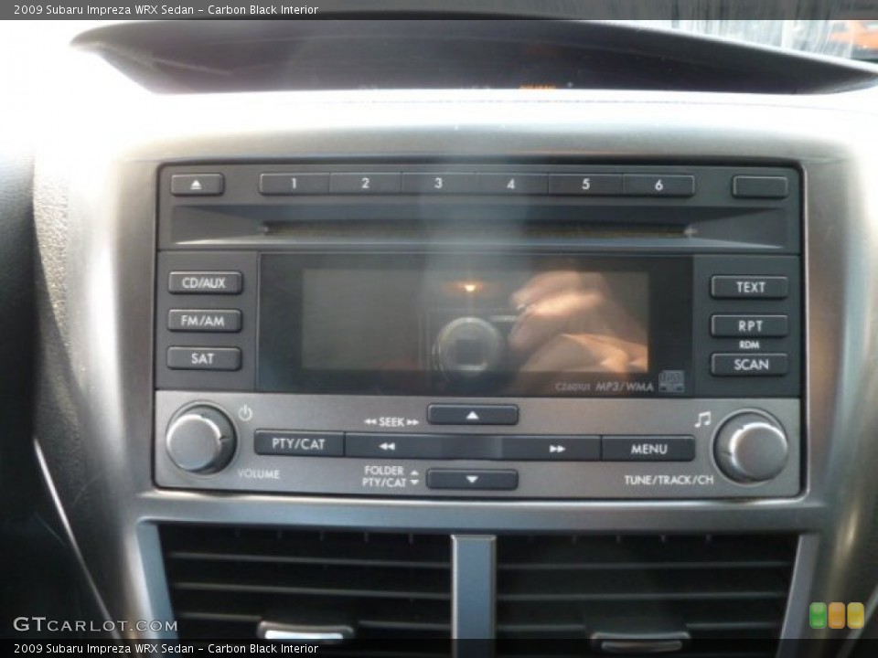 Carbon Black Interior Audio System for the 2009 Subaru Impreza WRX Sedan #68760041