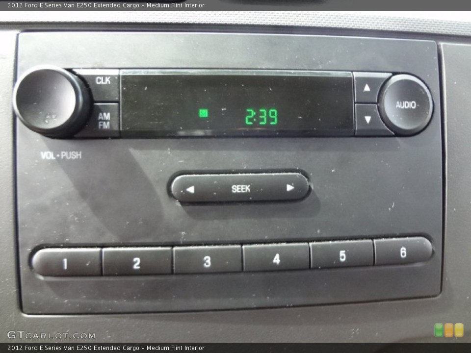 Medium Flint Interior Audio System for the 2012 Ford E Series Van E250 Extended Cargo #68762497