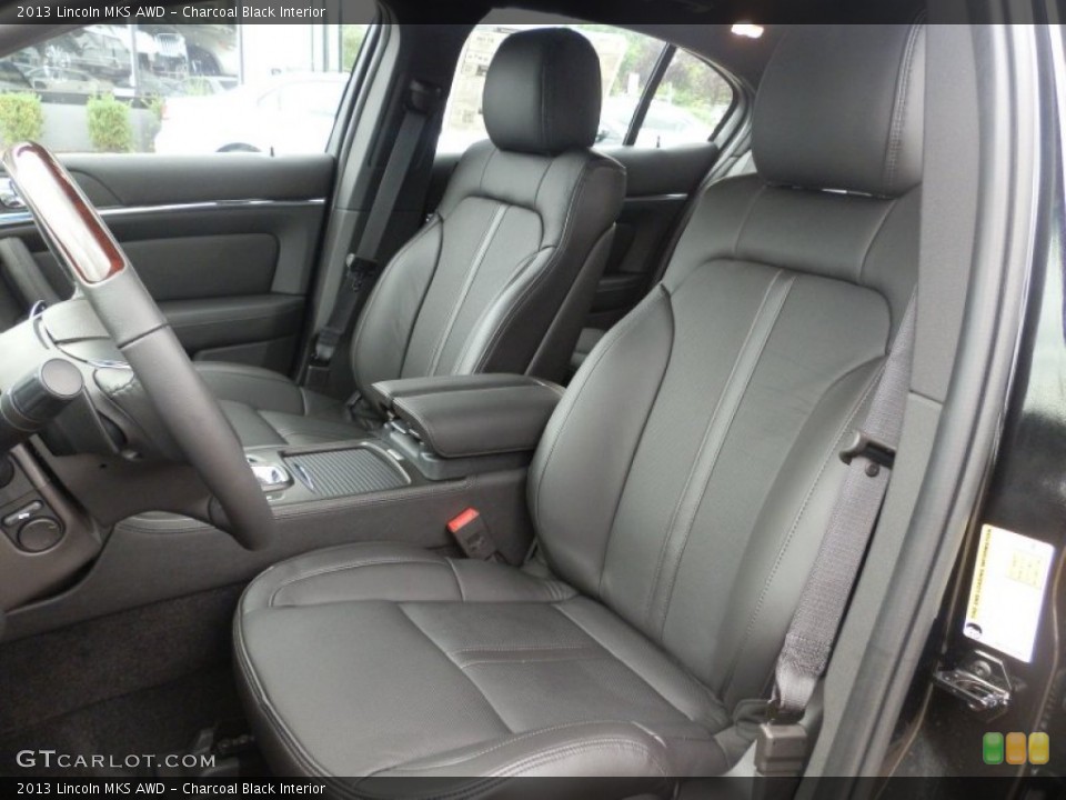 Charcoal Black Interior Photo for the 2013 Lincoln MKS AWD #68763223