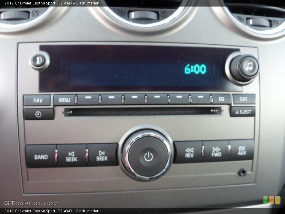 Black Interior Audio System for the 2012 Chevrolet Captiva Sport LTZ AWD #68763793