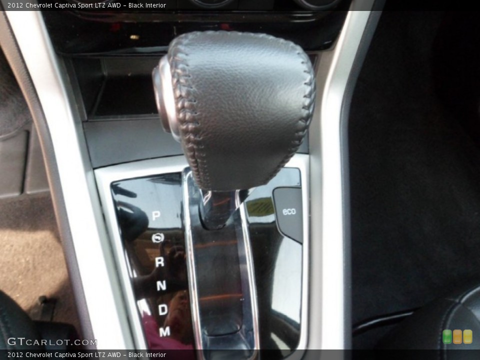 Black Interior Transmission for the 2012 Chevrolet Captiva Sport LTZ AWD #68763809