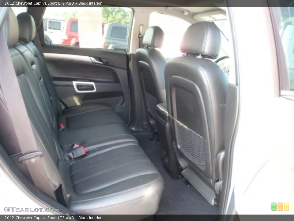 Black Interior Rear Seat for the 2012 Chevrolet Captiva Sport LTZ AWD #68763893