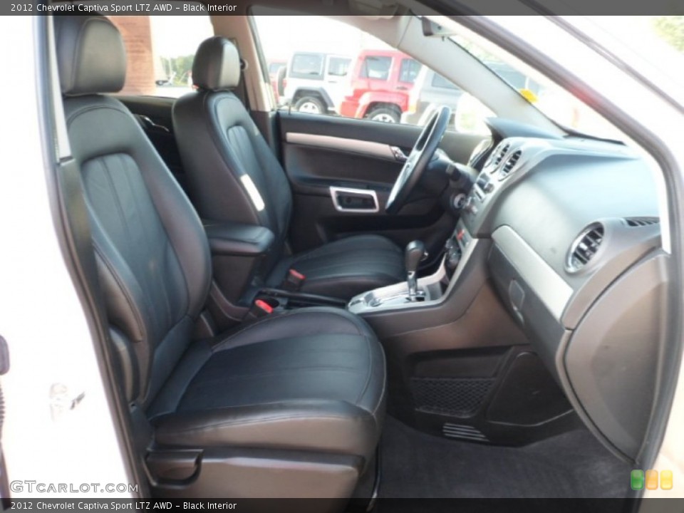 Black Interior Front Seat for the 2012 Chevrolet Captiva Sport LTZ AWD #68763901