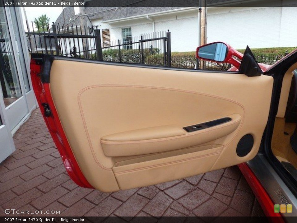 Beige Interior Door Panel for the 2007 Ferrari F430 Spider F1 #68764219