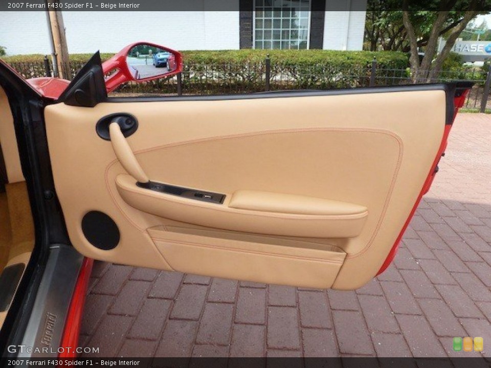 Beige Interior Door Panel for the 2007 Ferrari F430 Spider F1 #68764318