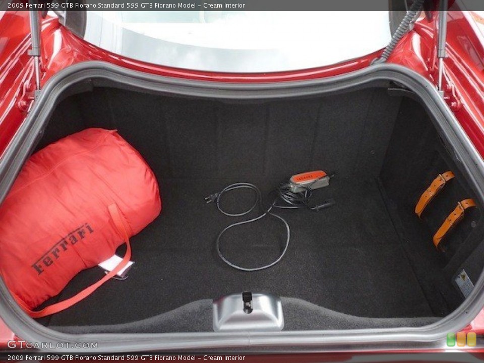 Cream Interior Trunk for the 2009 Ferrari 599 GTB Fiorano  #68764417