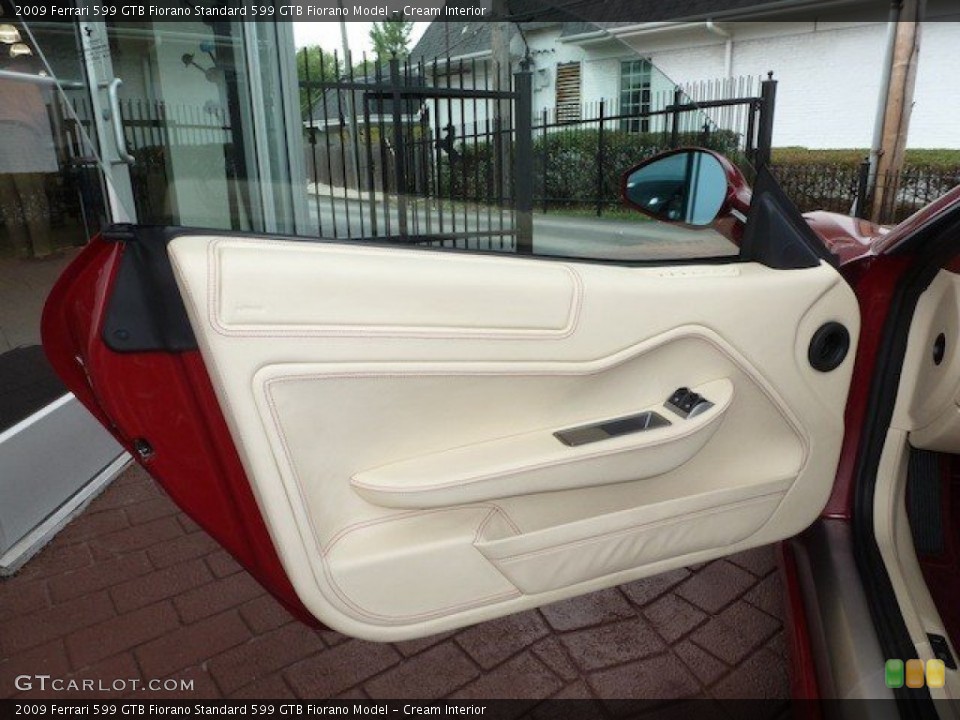 Cream Interior Door Panel for the 2009 Ferrari 599 GTB Fiorano  #68764513