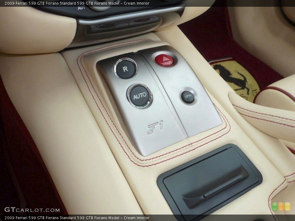 Cream Interior Transmission for the 2009 Ferrari 599 GTB Fiorano  #68764615
