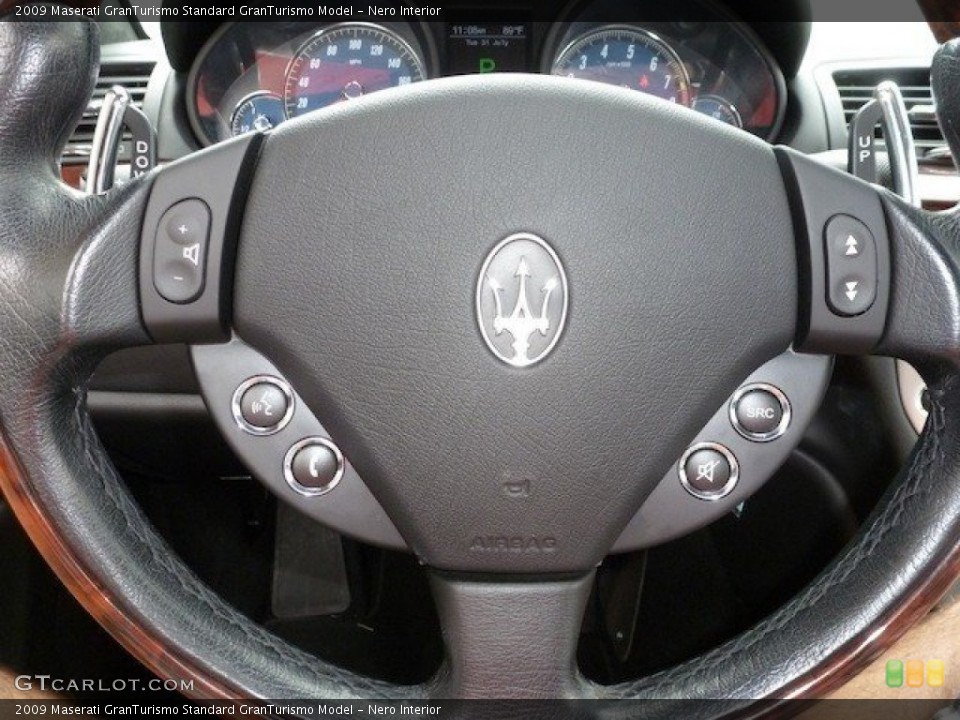 Nero Interior Controls for the 2009 Maserati GranTurismo  #68764842