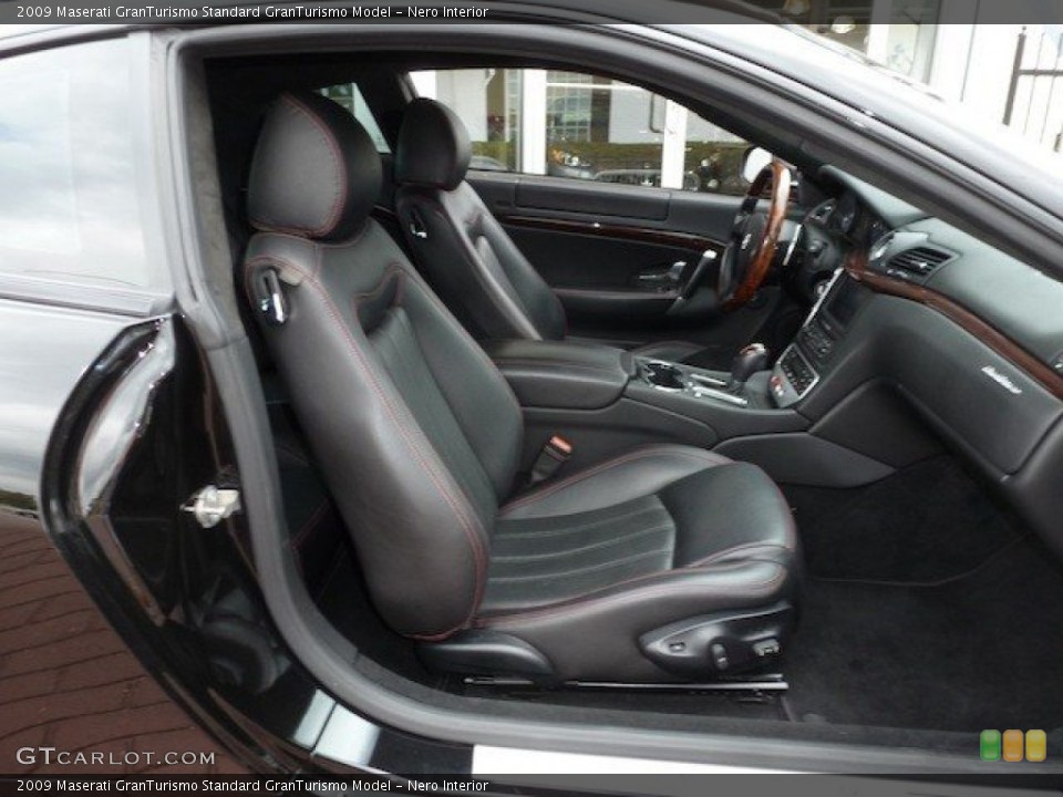 Nero Interior Front Seat for the 2009 Maserati GranTurismo  #68764942