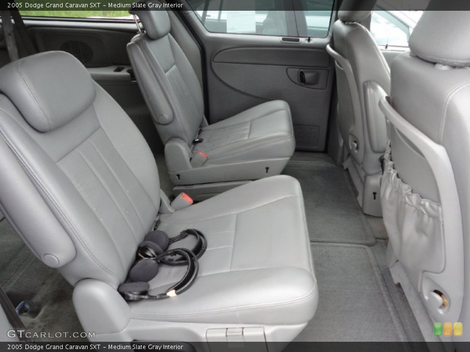 Medium Slate Gray Interior Rear Seat for the 2005 Dodge Grand Caravan SXT #68765512