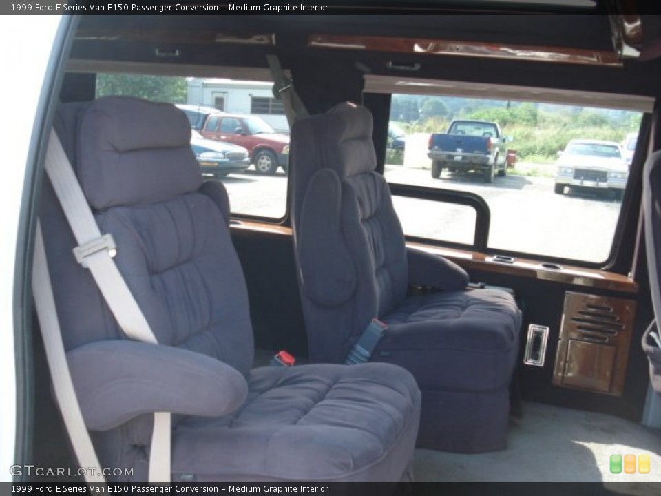 Medium Graphite Interior Photo for the 1999 Ford E Series Van E150 Passenger Conversion #68765590