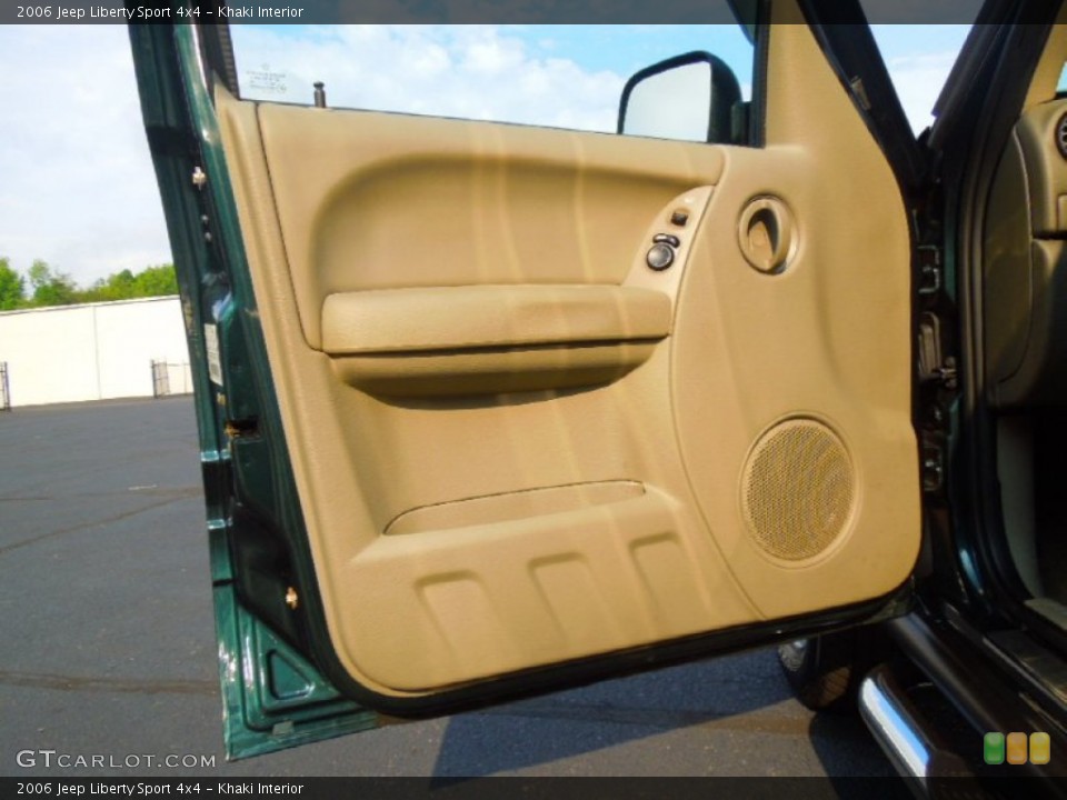 Khaki Interior Door Panel for the 2006 Jeep Liberty Sport 4x4 #68766031