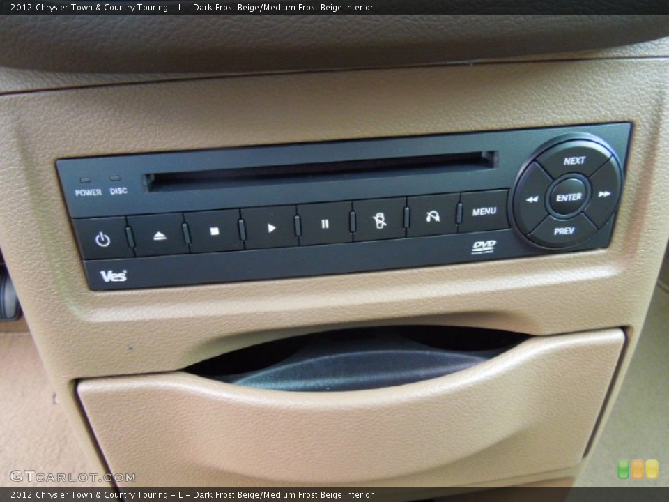 Dark Frost Beige/Medium Frost Beige Interior Controls for the 2012 Chrysler Town & Country Touring - L #68766373