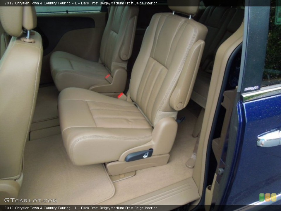 Dark Frost Beige/Medium Frost Beige Interior Rear Seat for the 2012 Chrysler Town & Country Touring - L #68766394