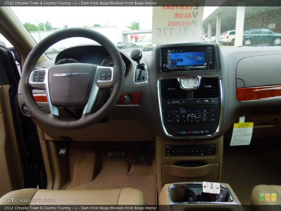 Dark Frost Beige/Medium Frost Beige Interior Dashboard for the 2012 Chrysler Town & Country Touring - L #68766409