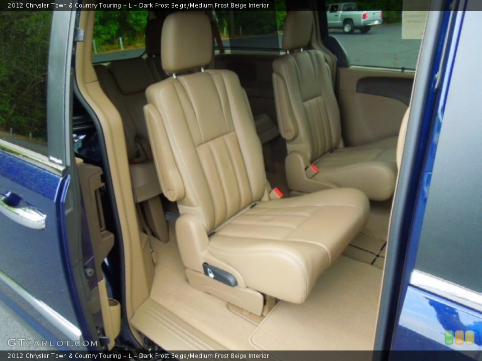 Dark Frost Beige/Medium Frost Beige Interior Rear Seat for the 2012 Chrysler Town & Country Touring - L #68766427
