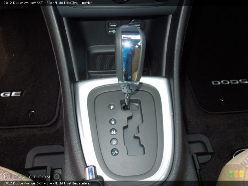 Black/Light Frost Beige Interior Transmission for the 2012 Dodge Avenger SXT #68767120