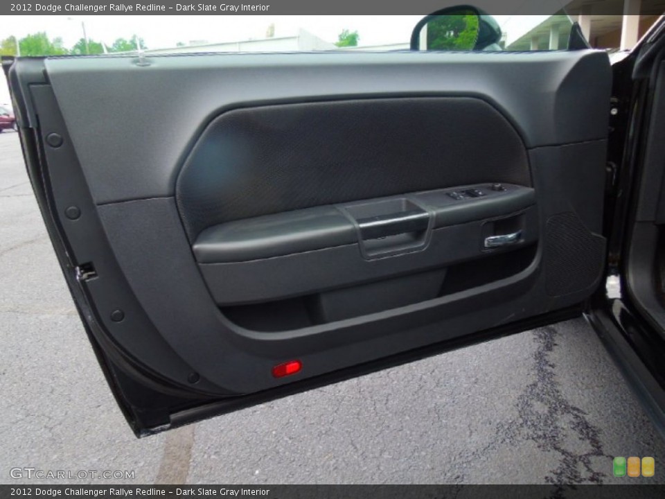 Dark Slate Gray Interior Door Panel for the 2012 Dodge Challenger Rallye Redline #68767243