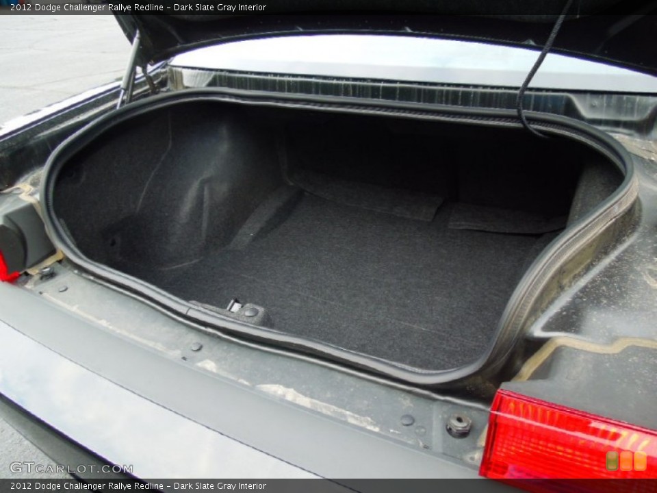 Dark Slate Gray Interior Trunk for the 2012 Dodge Challenger Rallye Redline #68767312