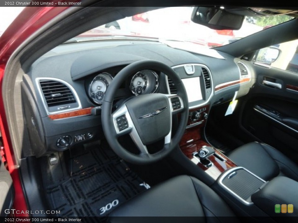 Black Interior Dashboard for the 2012 Chrysler 300 Limited #68769511