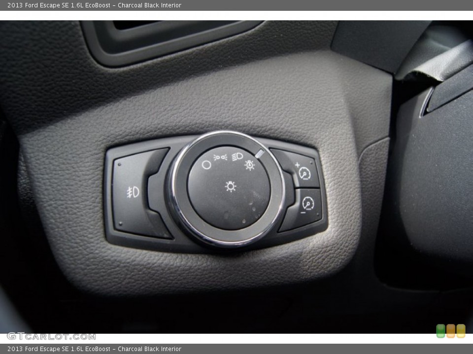 Charcoal Black Interior Controls for the 2013 Ford Escape SE 1.6L EcoBoost #68772860
